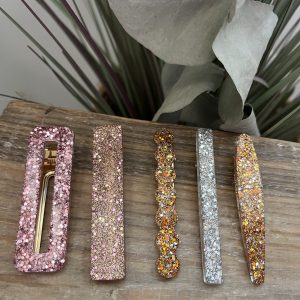 Barrette à paillettes