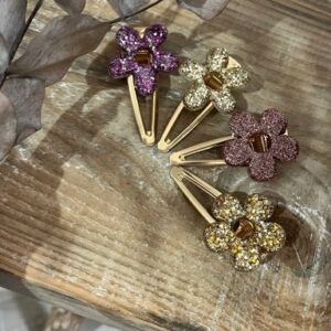 Barrette en forme de Fleurs