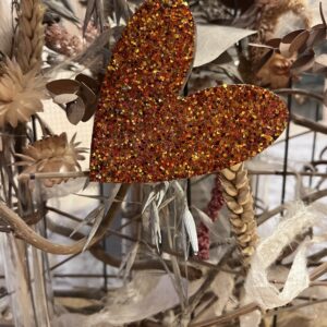 Prix doux - porte-clé grand cœur ✨