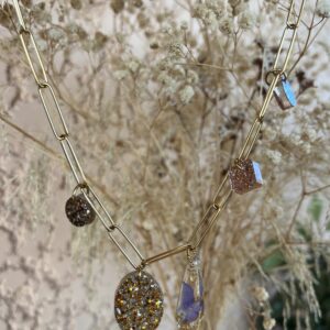 Prix doux - collier avec charms  ✨